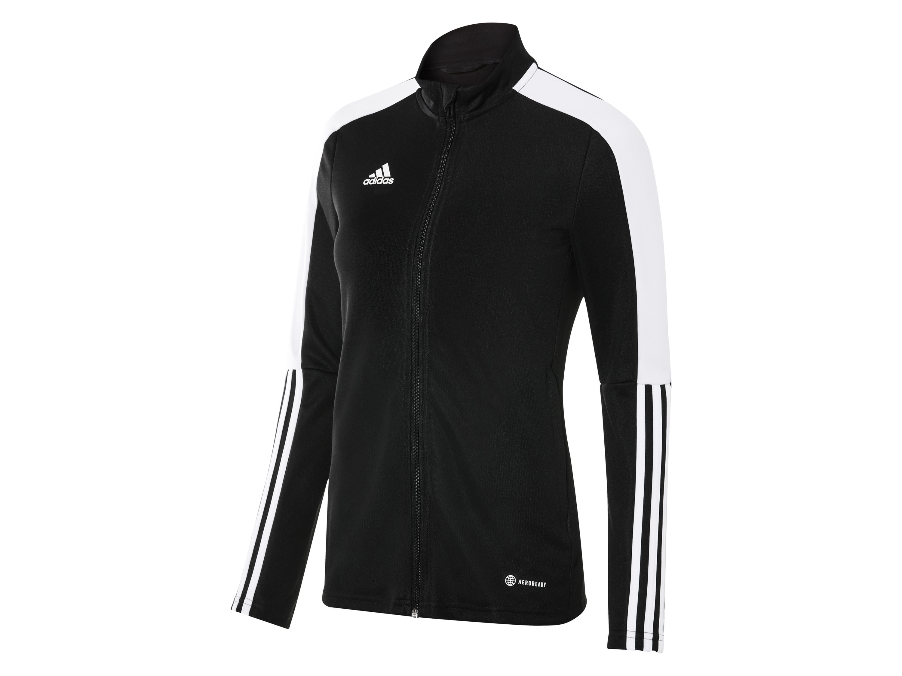 adidas Dames jack (XXS, Zwart)