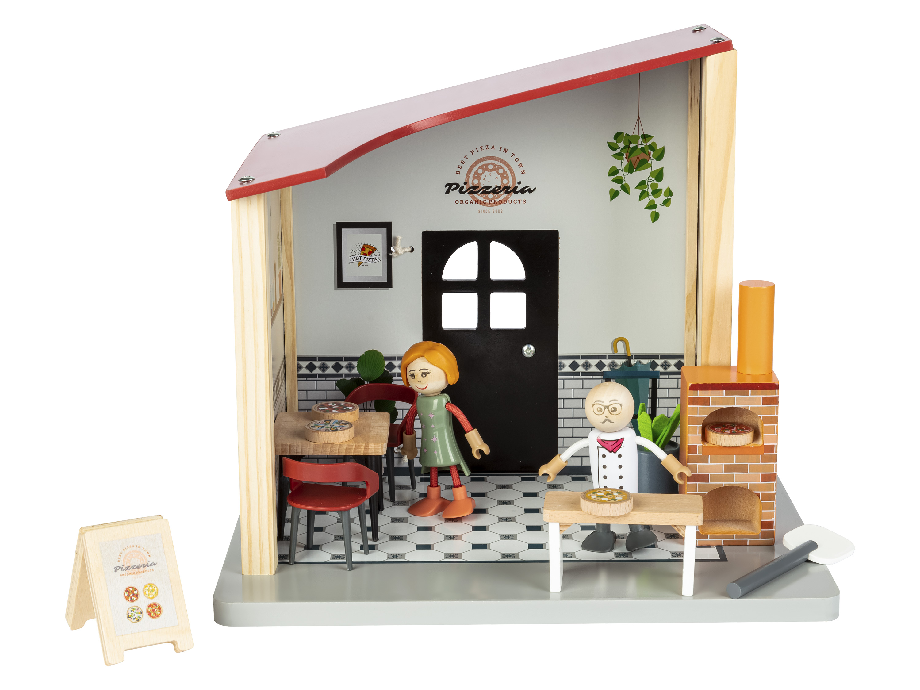 Playtive Houten poppenhuis (Restaurant)