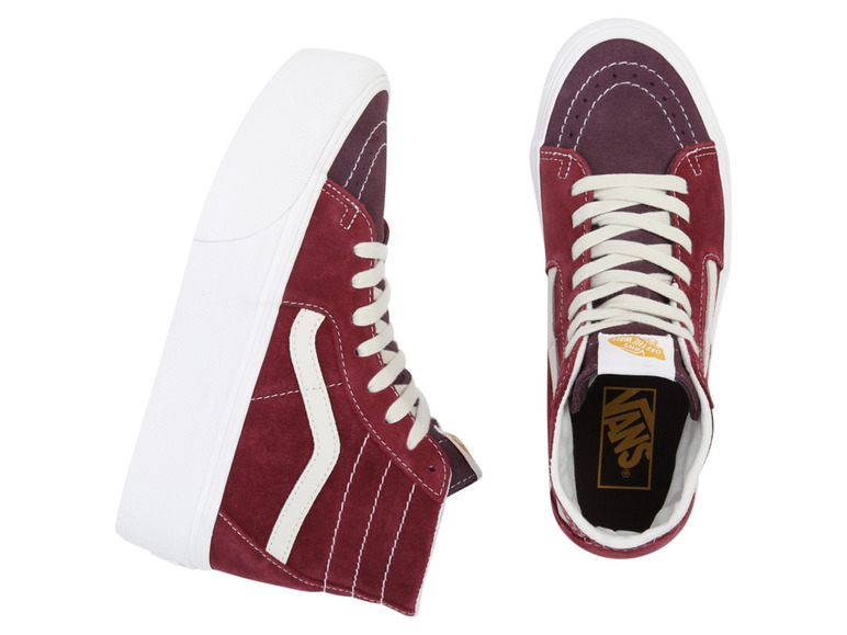 Ga naar volledige schermweergave: VANS Dames sneakers met plateauzool - afbeelding 16