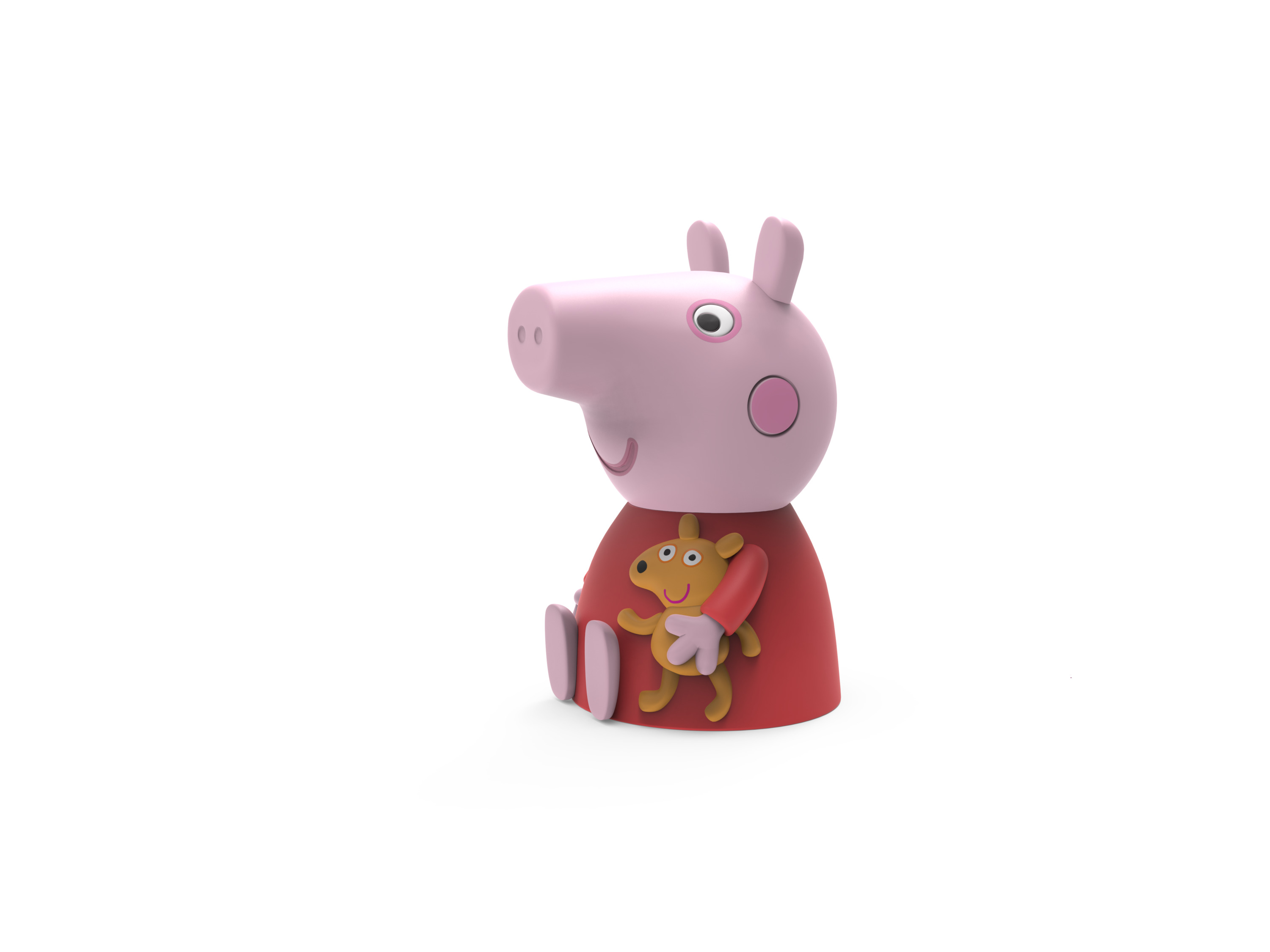 LED-nachtlampje Peppa Pig (Peppa Pig/rood)