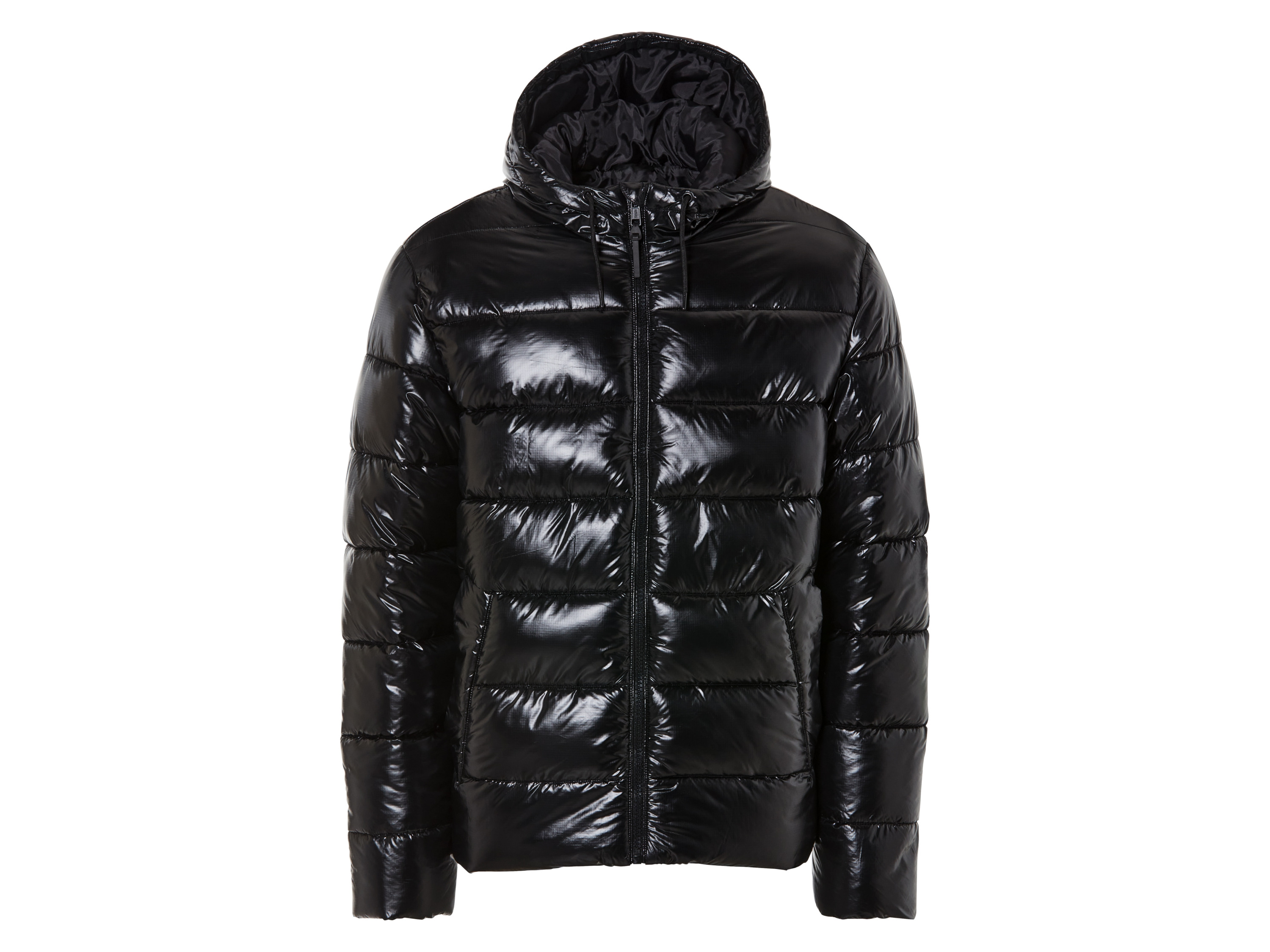 LIVERGY Heren winterjas (M (48/50), Zwart)