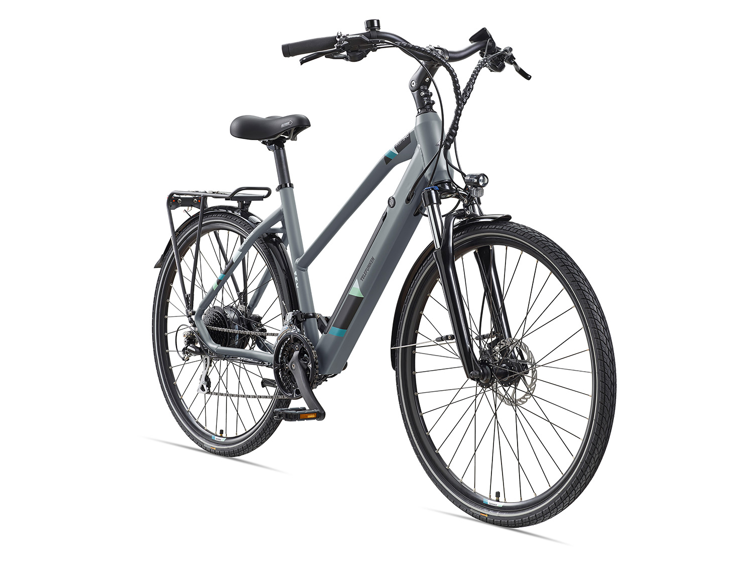 TELEFUNKEN E-bike Trekking XC940 Expedition 28" (28", Graniet)