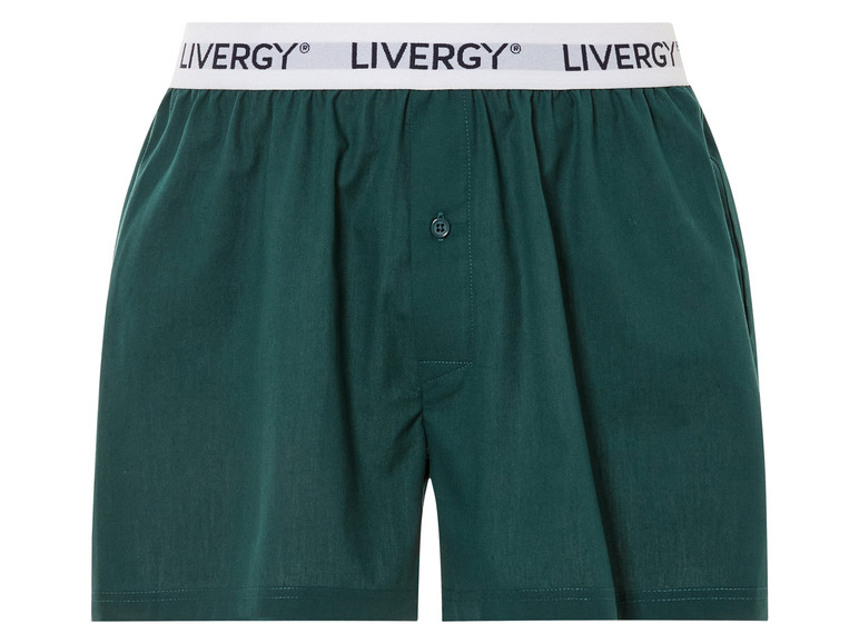 Ga naar volledige schermweergave: LIVERGY® 2 paar heren boxers - afbeelding 12