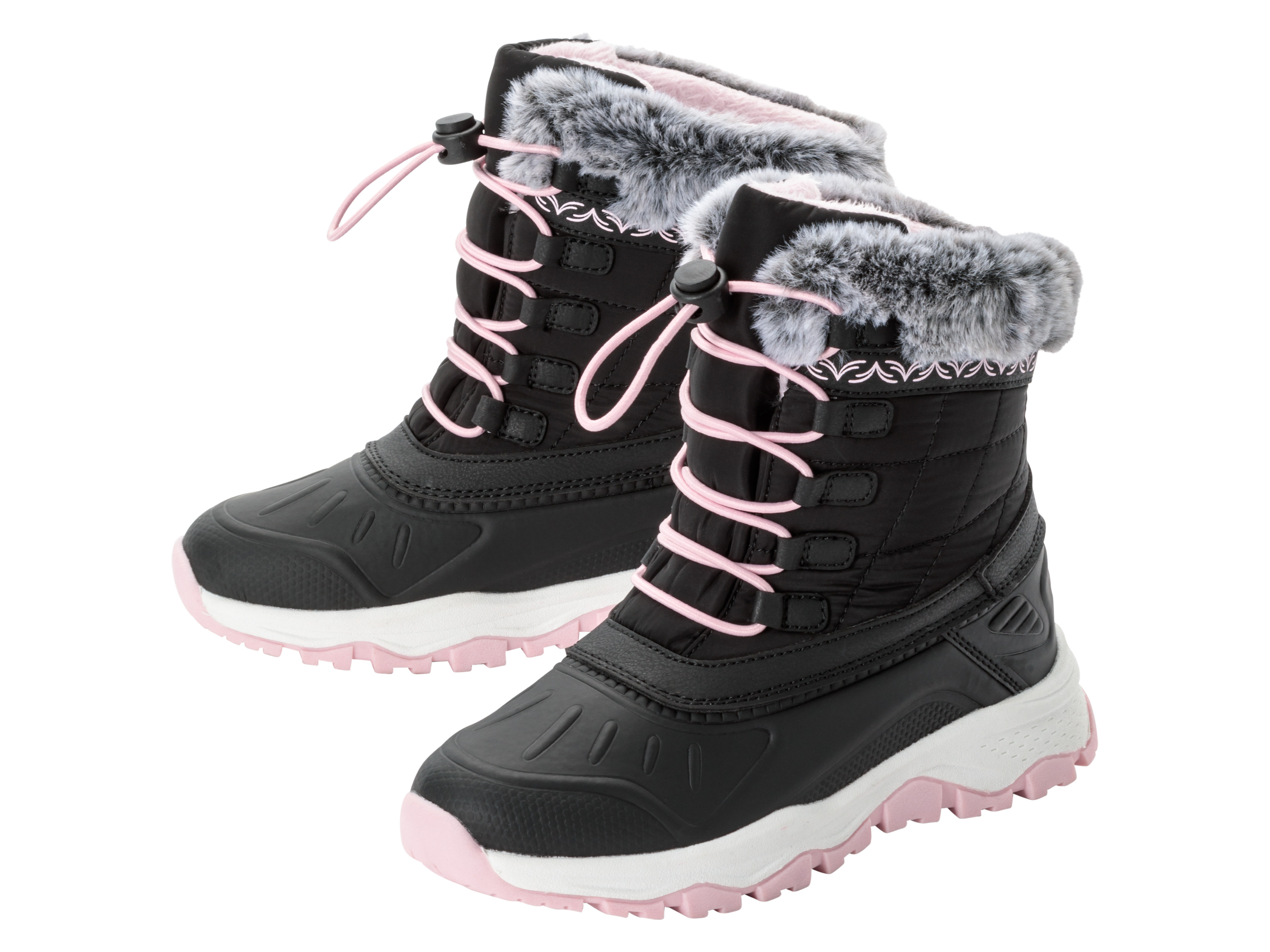 pepperts! Kinder snowboots (36, Zwart)