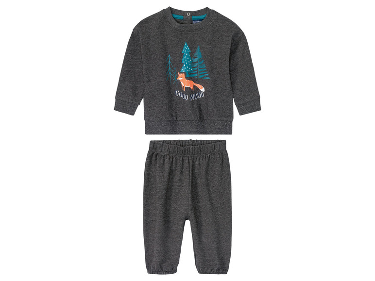 lupilu Baby jongens pyjama (62/68, Donkergrijs)