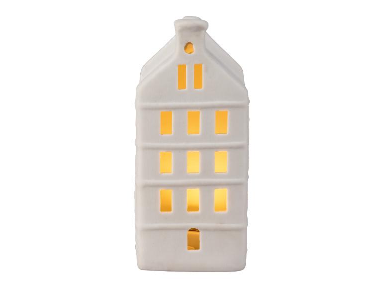 Ga naar volledige schermweergave: LIVARNO home LED-huisjes, 2-pack, porselein - afbeelding 25