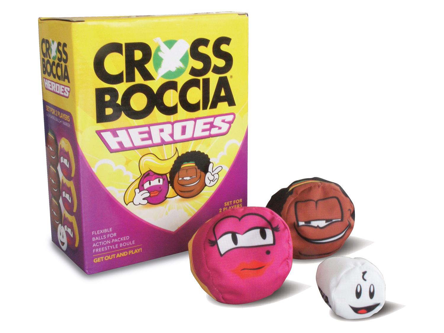 Schildkröt Fun Sports - Crossboccia Set voor 2 spelers - Blond and Muffin