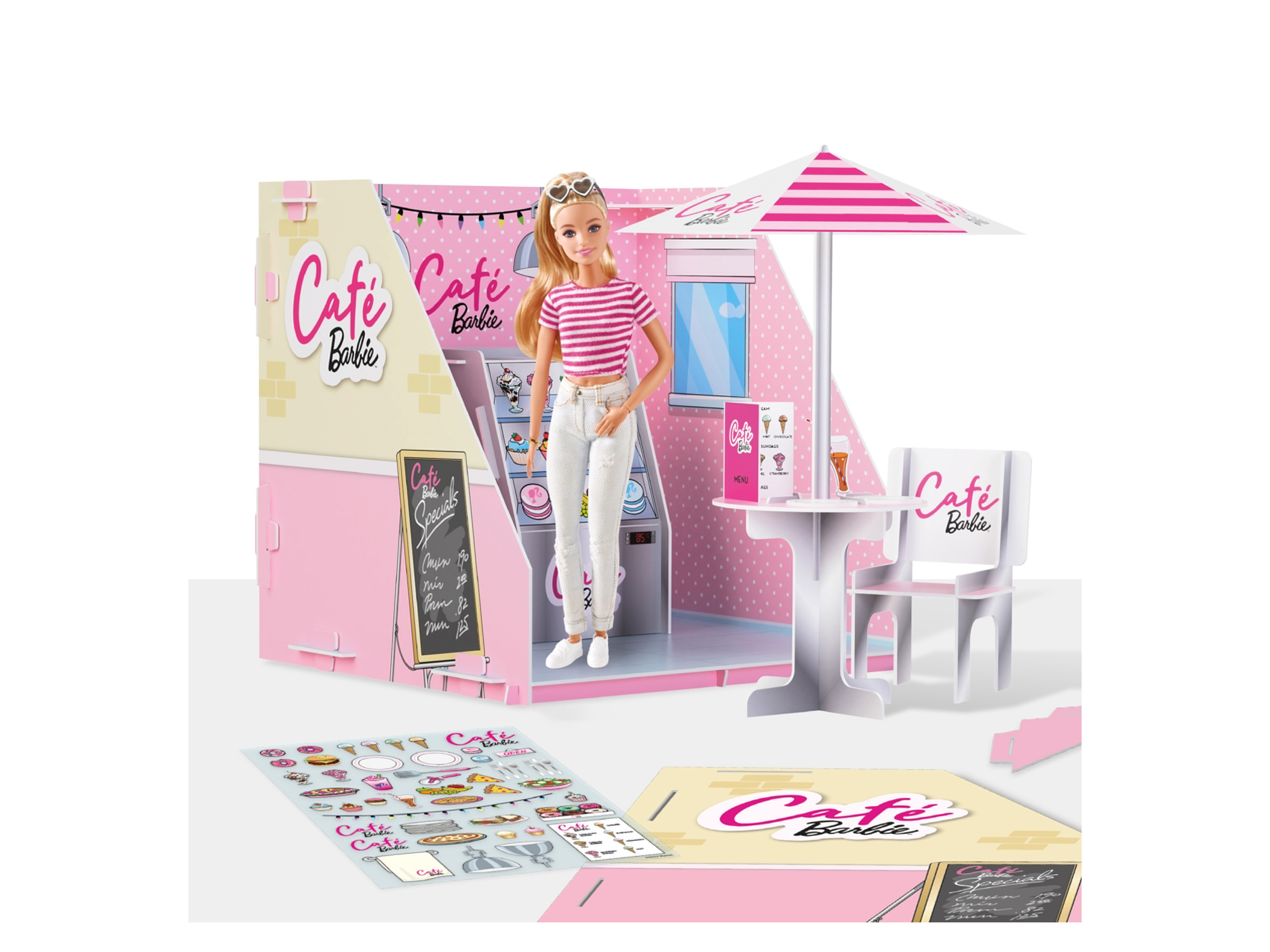 Barbie Creative maker kitz pop-up boetiek / café / dierenarts (Café)