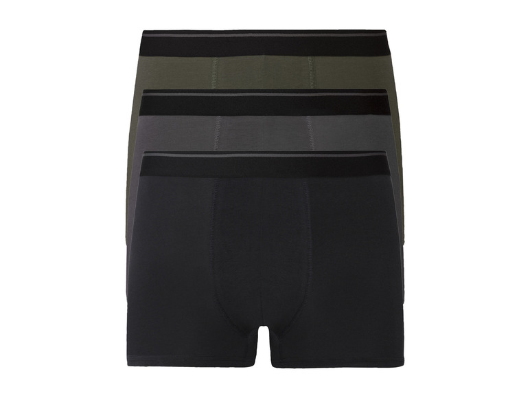 Ga naar volledige schermweergave: LIVERGY® 3 heren boxers - afbeelding 2