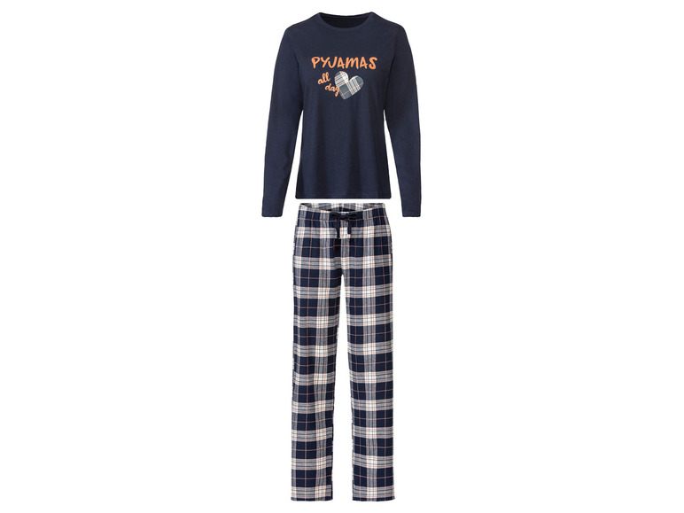esmara Dames pyjama (XS (32/34), Donkerblauw)