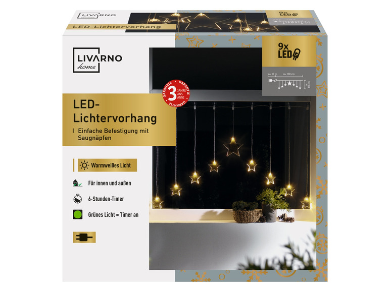 Ga naar volledige schermweergave: LIVARNO home LED-lichtgordijn - afbeelding 17