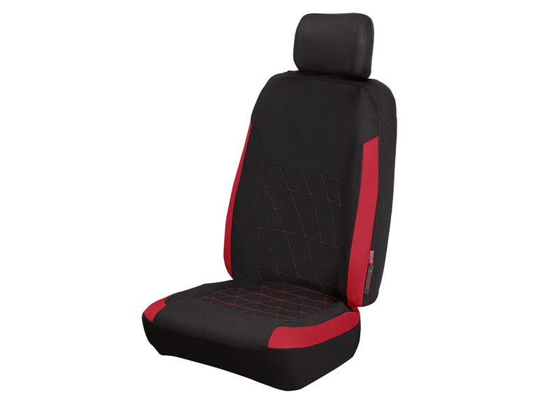 Autostoelbekleding (Rood/zwart)