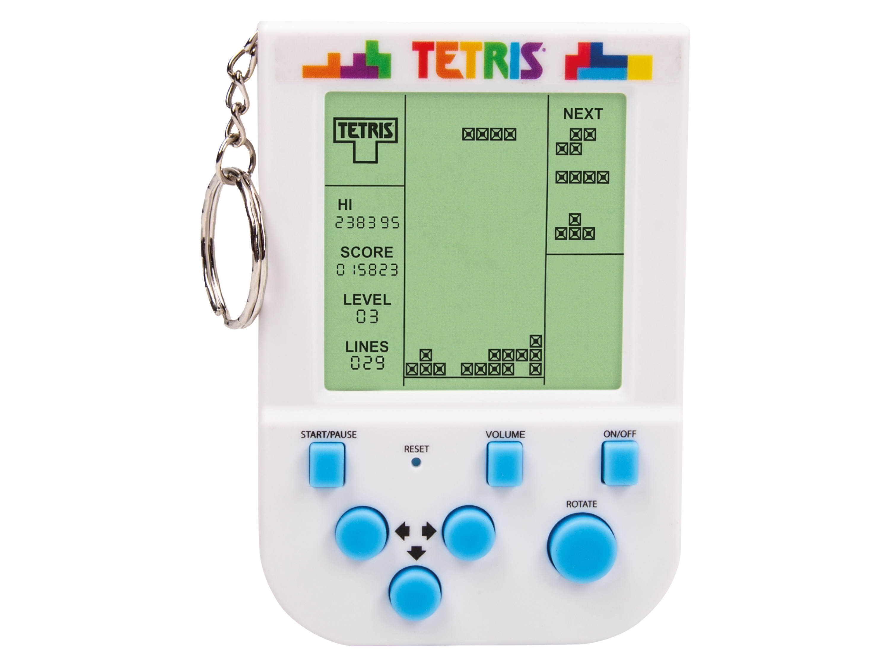 Sleutelhangerspel (Tetris Arcade Game)