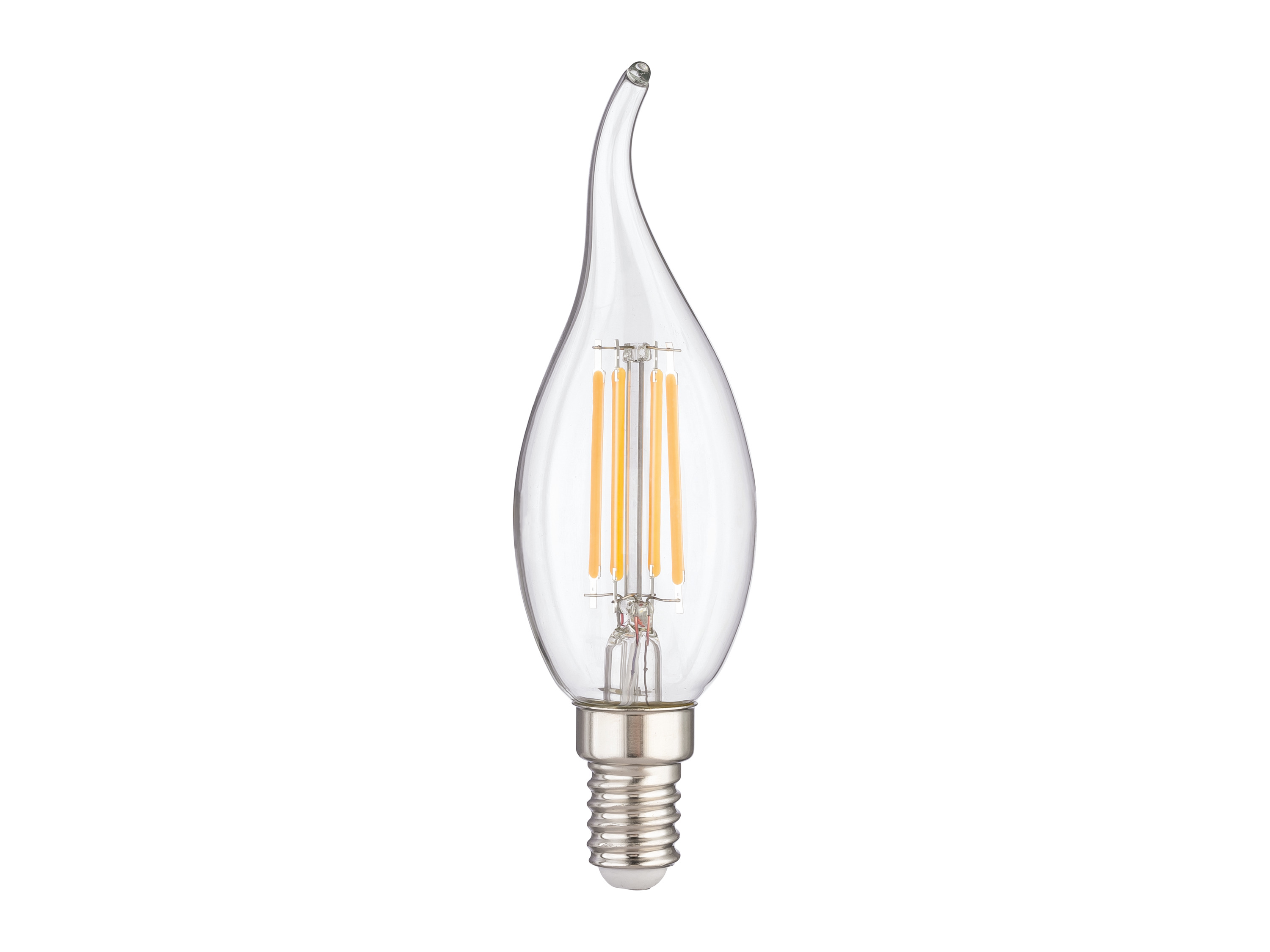 LIVARNO home Dimbare LED-filamentlamp (Kaars wind E14)