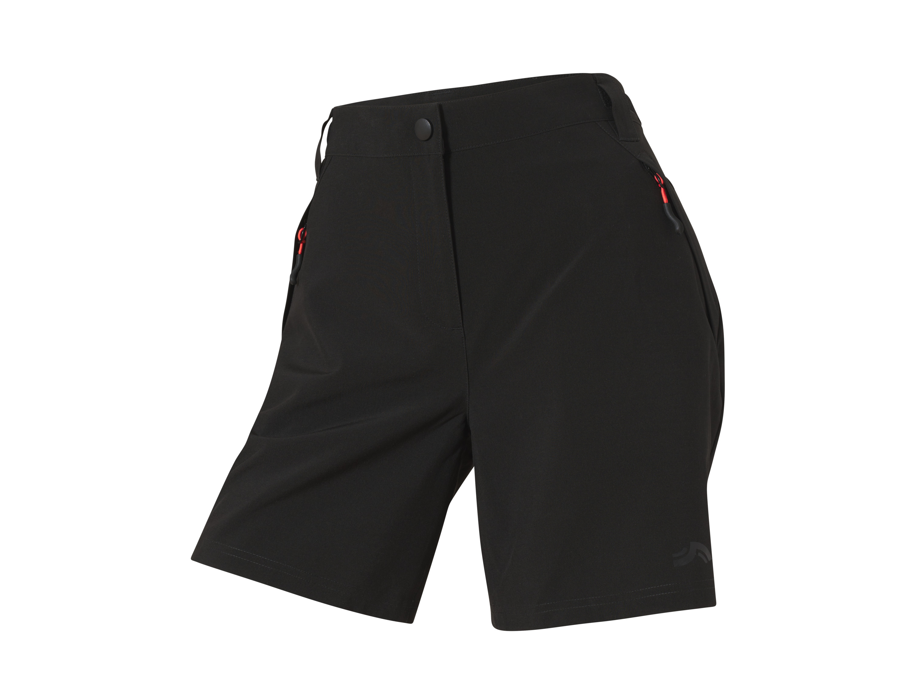 CRIVIT 2-in-1 dames fietsbroek (Zwart, 40)