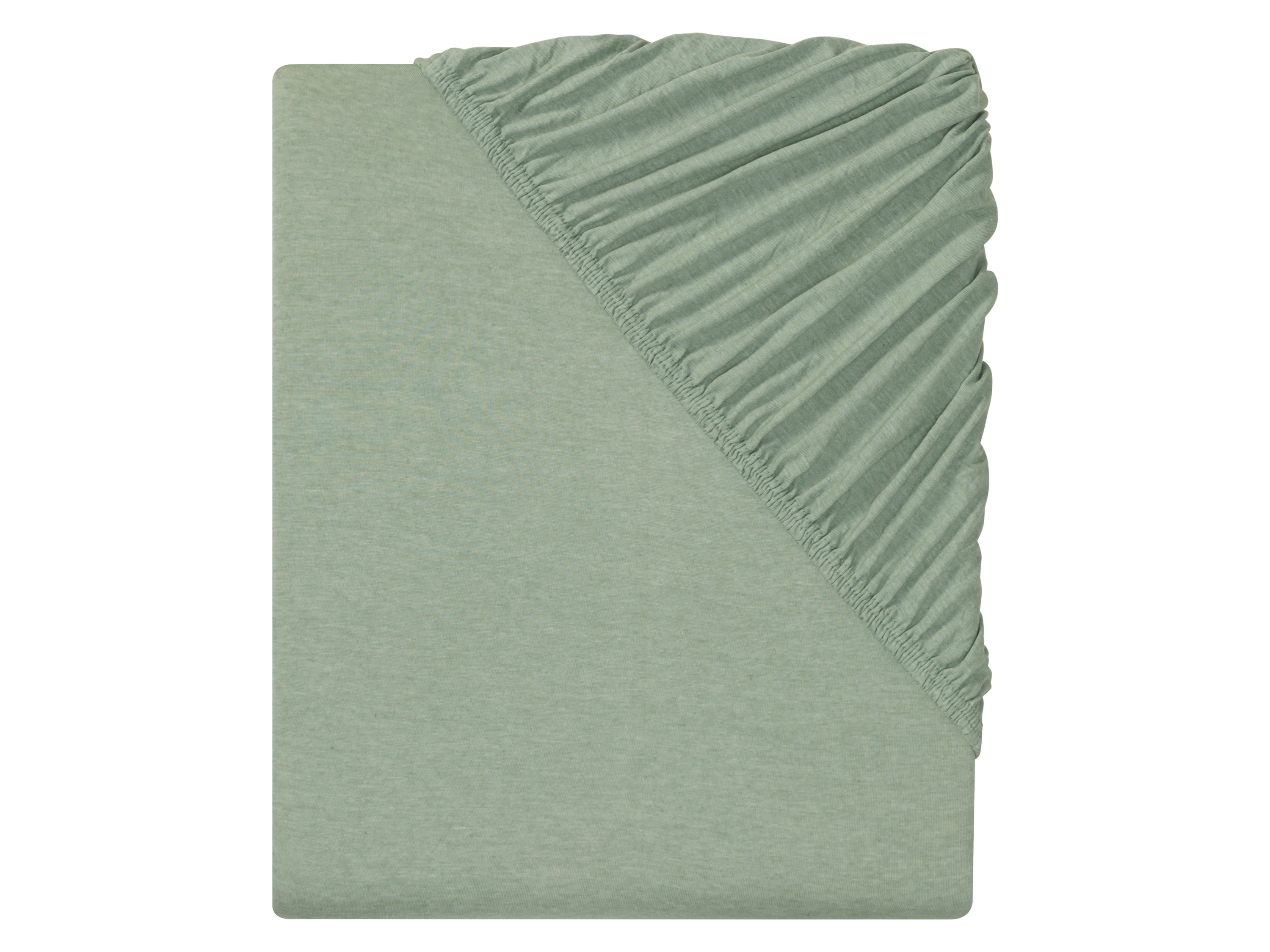 LIVARNO home Jersey hoeslaken, 180-200 x 200 cm (Groen)