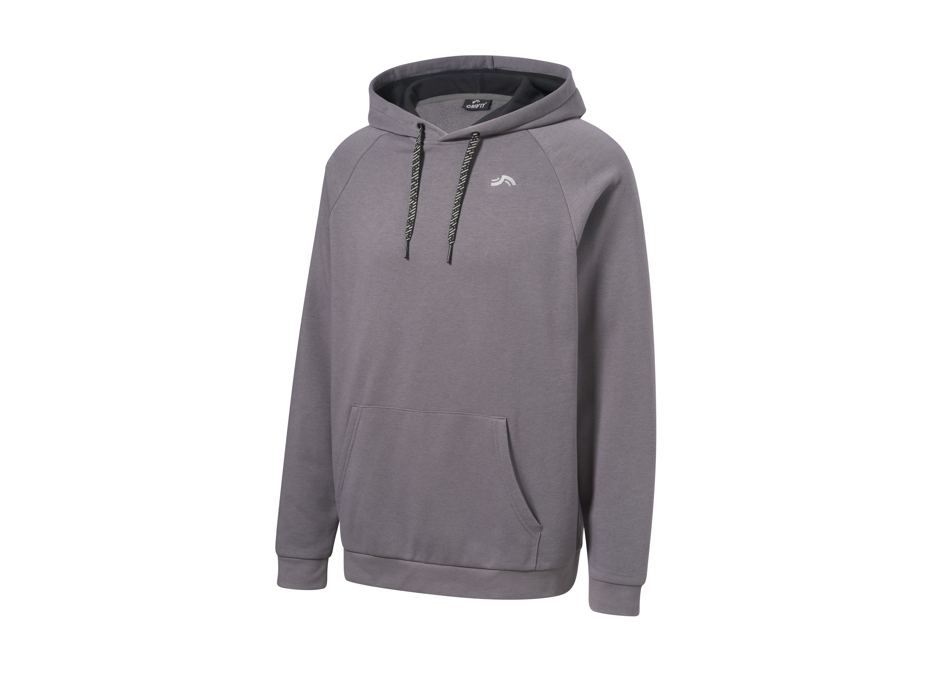 CRIVIT Heren thermo hoodie (XL (56/58), Grijs)