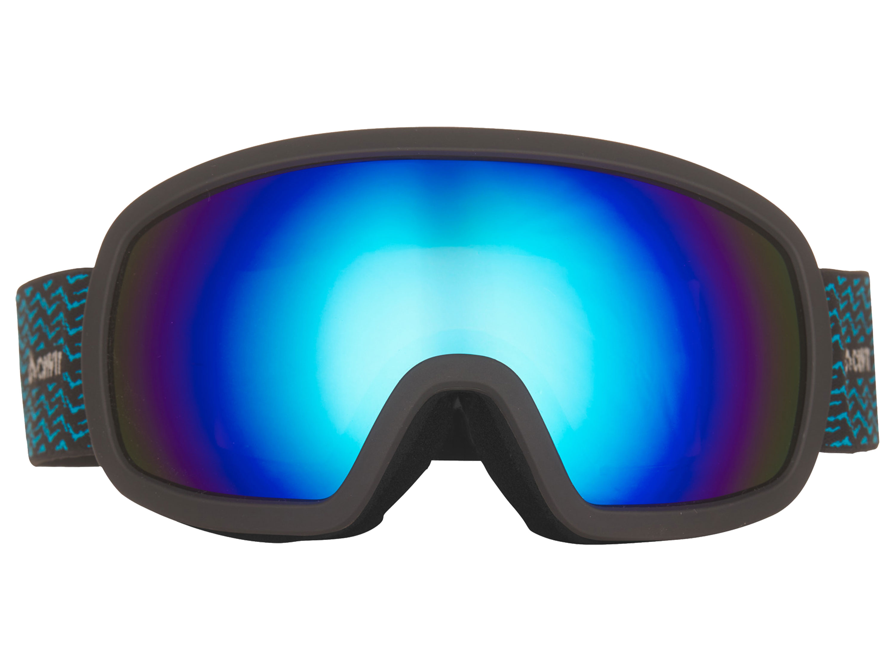 CRIVIT Kinder ski- en snowboardbril (Fullframe, Zwart)