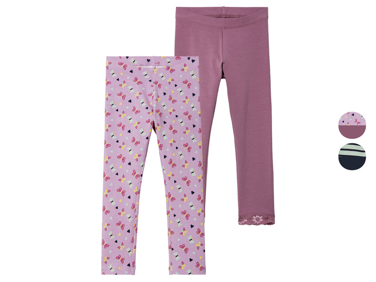 Ga naar volledige schermweergave: lupilu® 2 kinderleggings - afbeelding 1