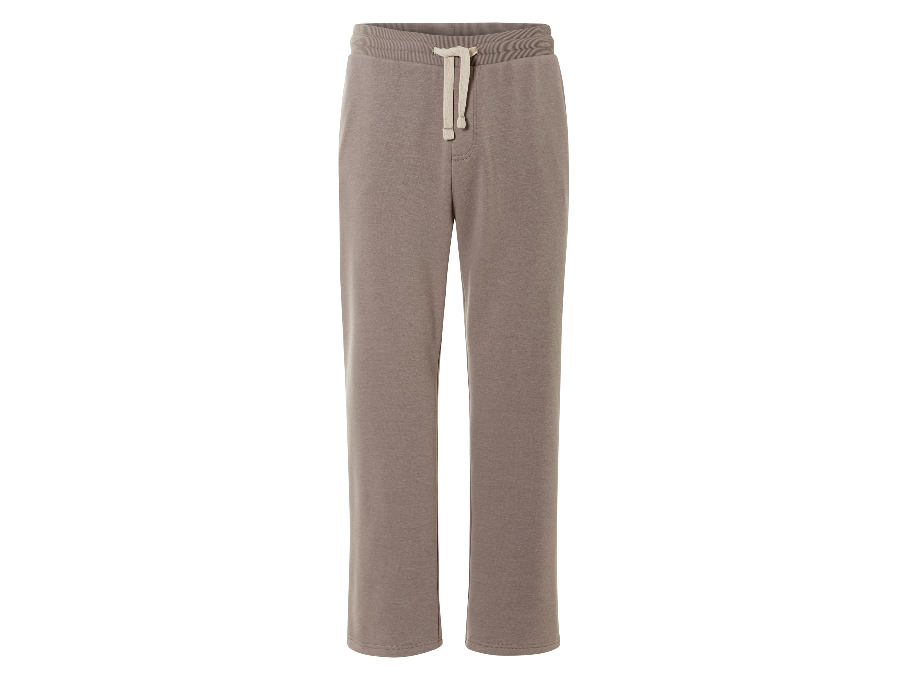 LIVERGY Heren joggingbroek met teddyvoering (M (48/50), Beige)