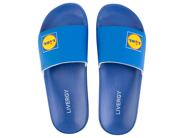 Ga naar volledige schermweergave: LIVERGY® Heren Lidl badslippers - afbeelding 3