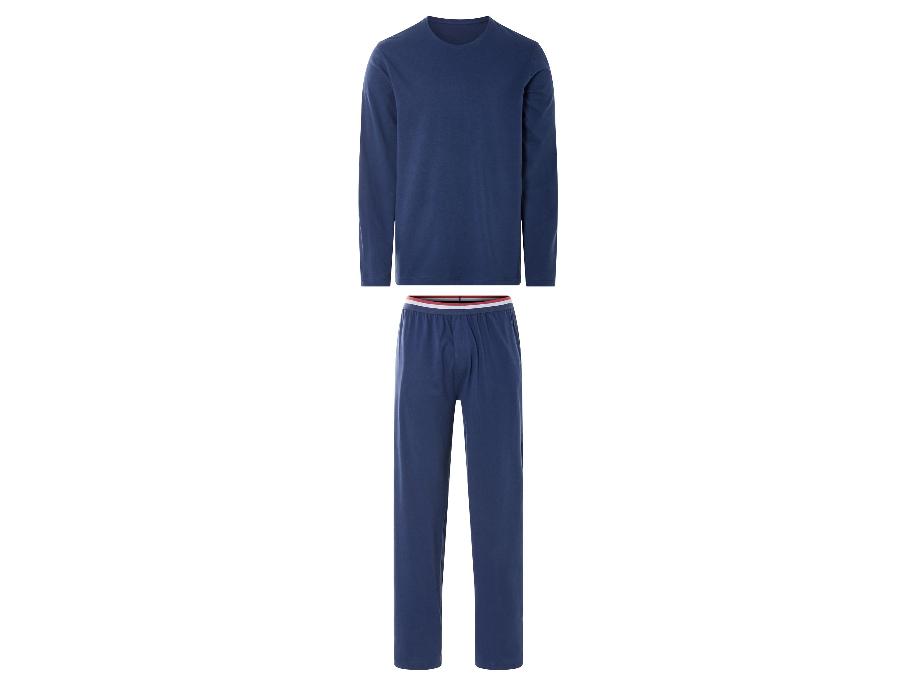 LIVERGY Heren pyjama (Marineblauw, S(44/46))