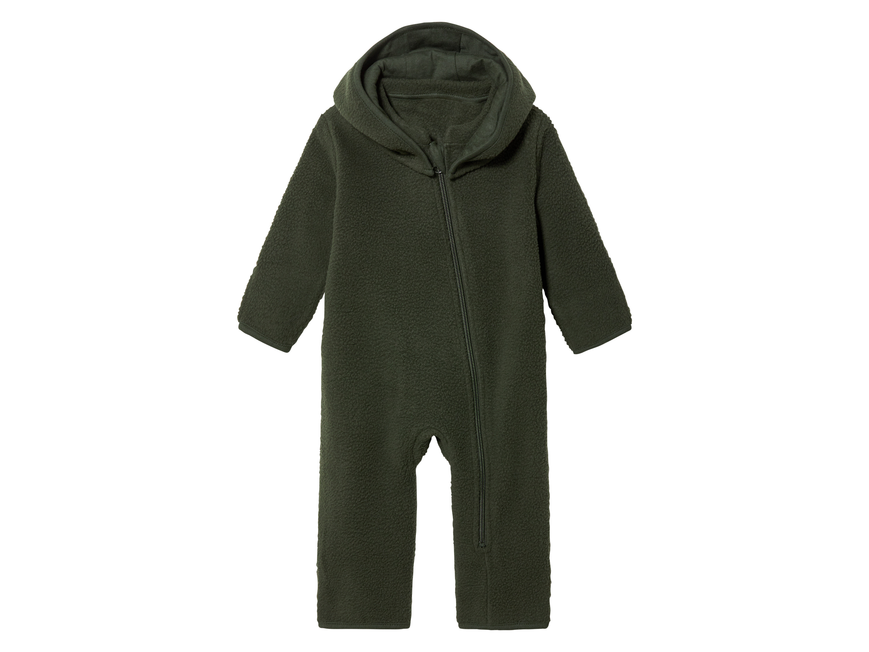 lupilu Baby teddyfleece-overall (62-68, Groen)