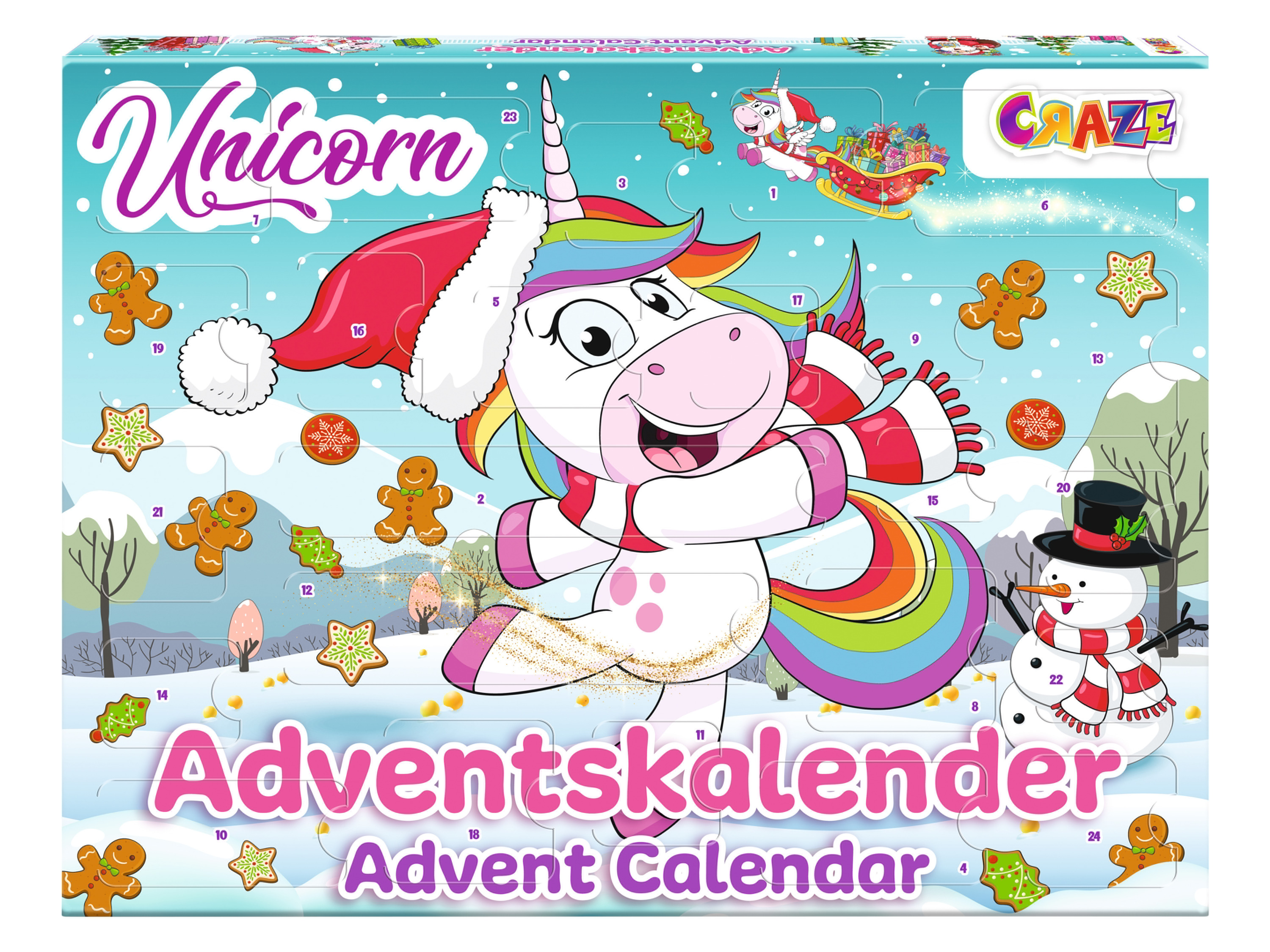 Craze Adventskalender (Unicorn)