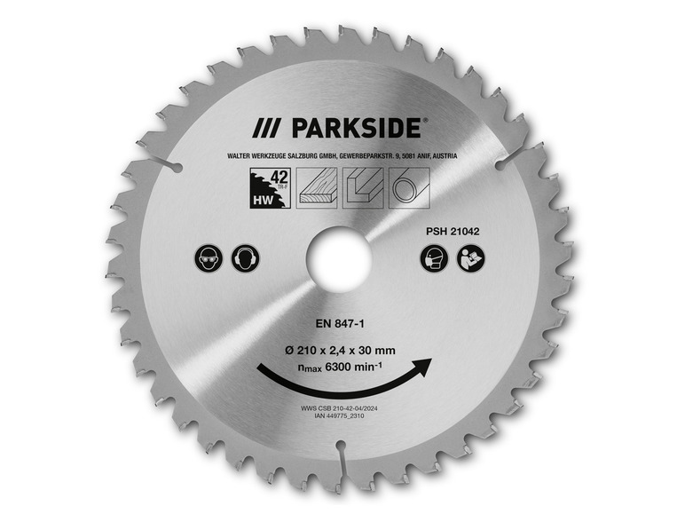 Ga naar volledige schermweergave: PARKSIDE® Cirkelzaagblad - afbeelding 12