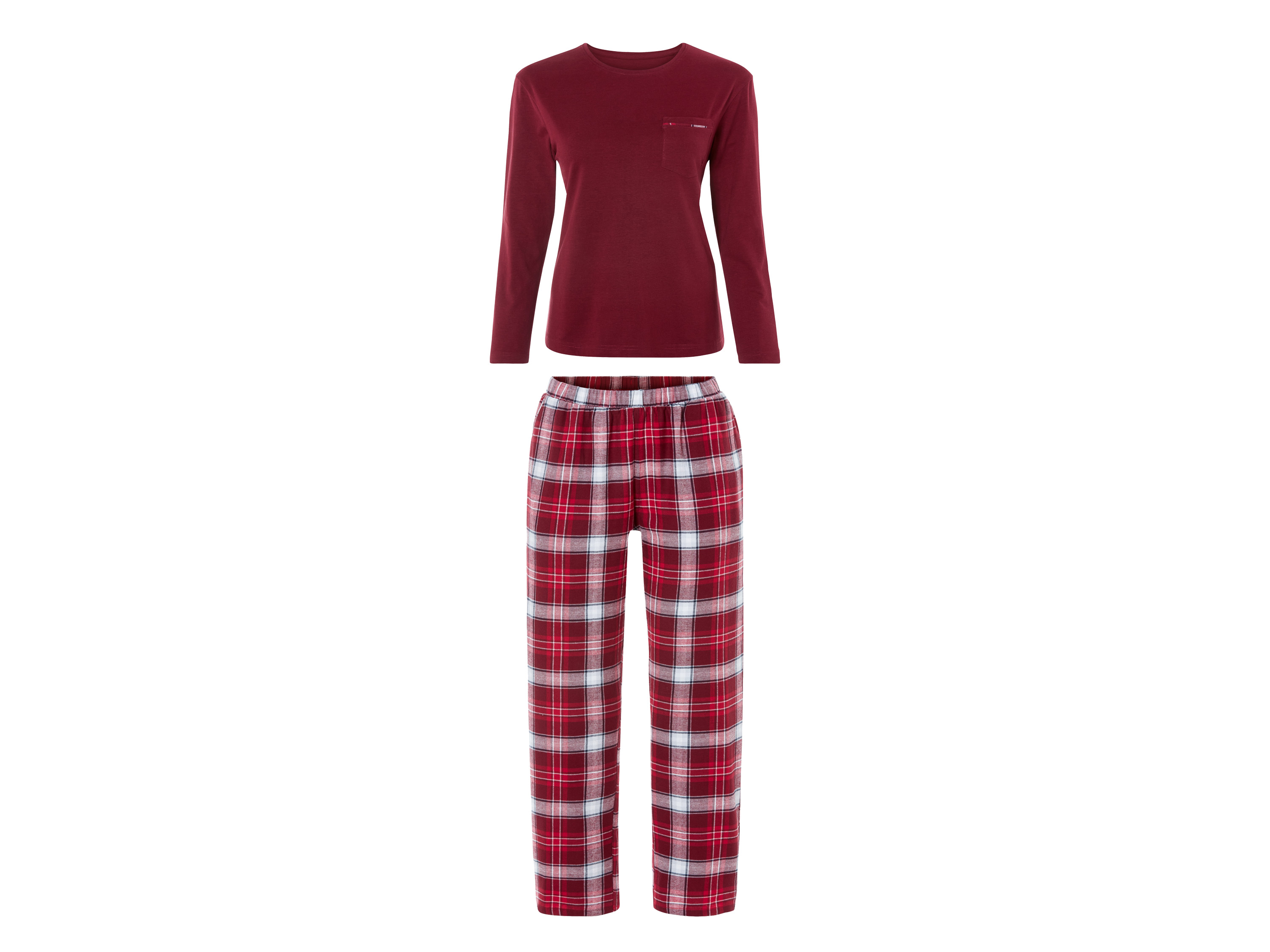 esmara Dames pyjama (M (40/42), Rood)