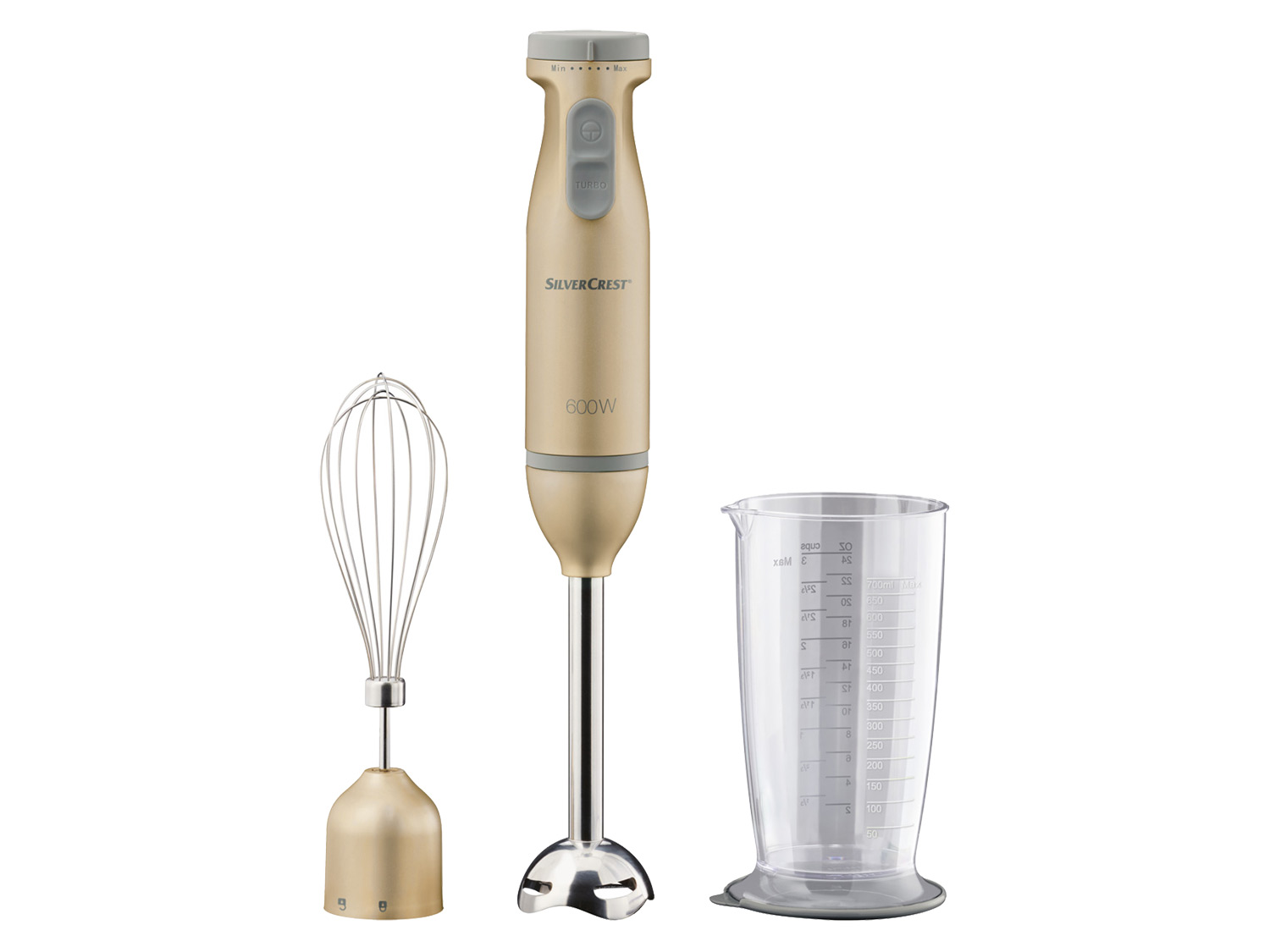 SILVERCREST KITCHEN TOOLS Staafmixer set (Champagne)