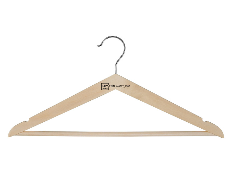 Ga naar volledige schermweergave: LIVARNO home 10 kleerhangers - afbeelding 2