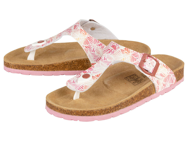 esmara Dames sandalen of slippers (36, Koraal)