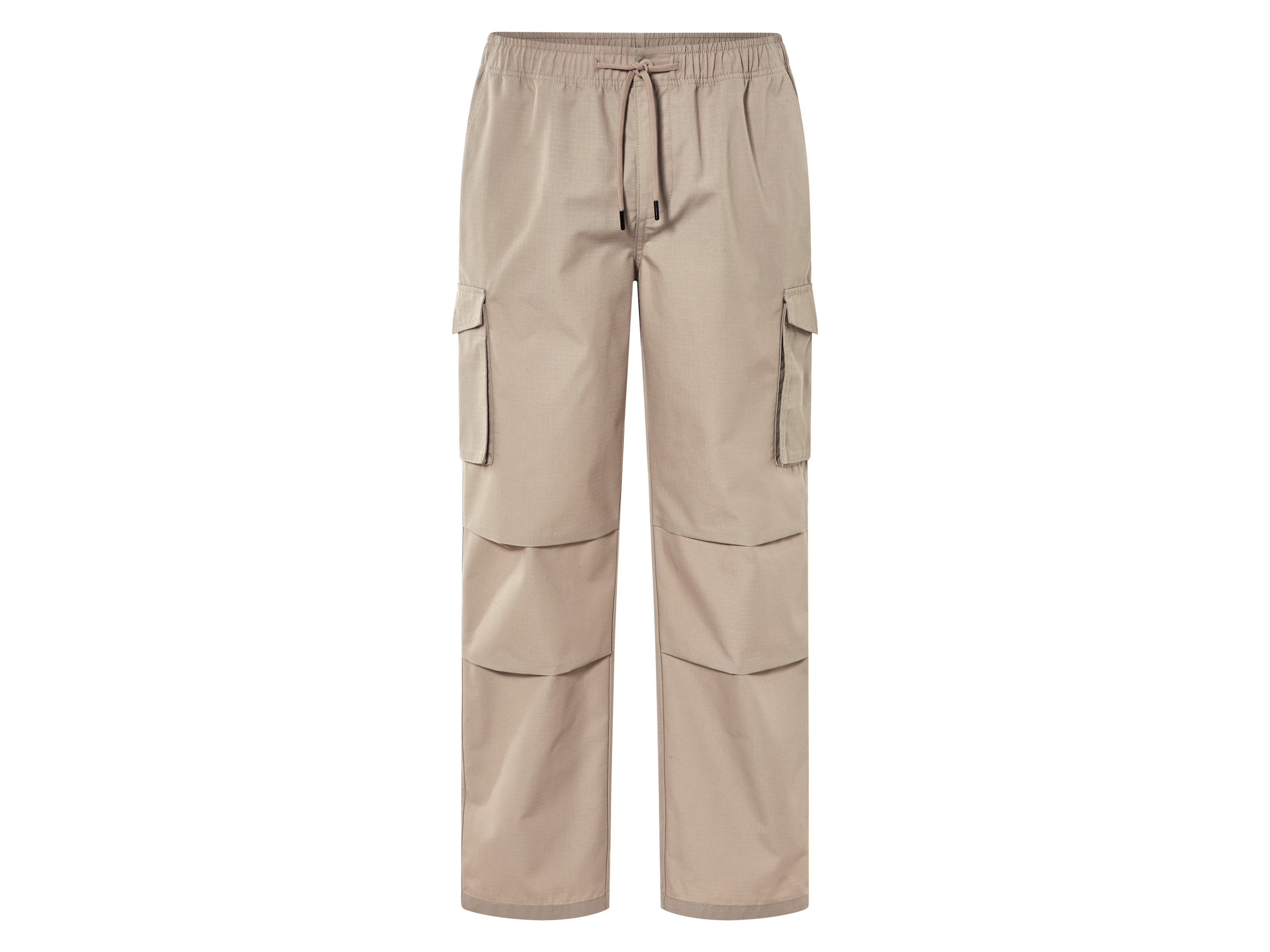 LIVERGY Heren cargobroek (Beige, XL (48/50))