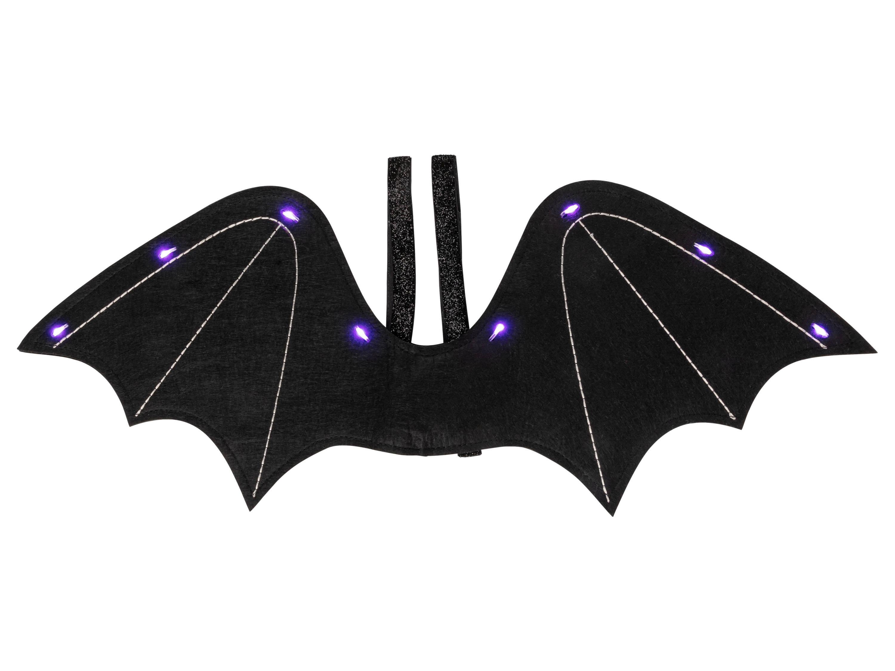 Kinderaccessoires Halloween LED one Size (Vleermuis, One size)