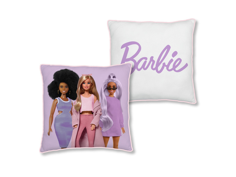 Ga naar volledige schermweergave: Barbie Kinder fleece deken met kussen 100 x 150 cm - afbeelding 6