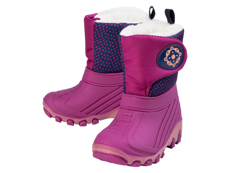 Ga naar volledige schermweergave: lupilu® Meisjes snowboots met LED-licht - afbeelding 7