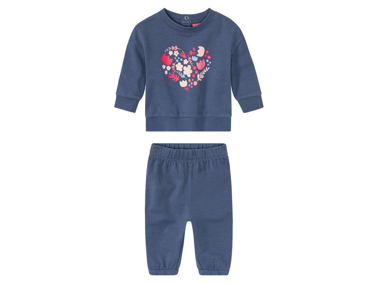lupilu Baby pyjama (62/68, Marineblauw)