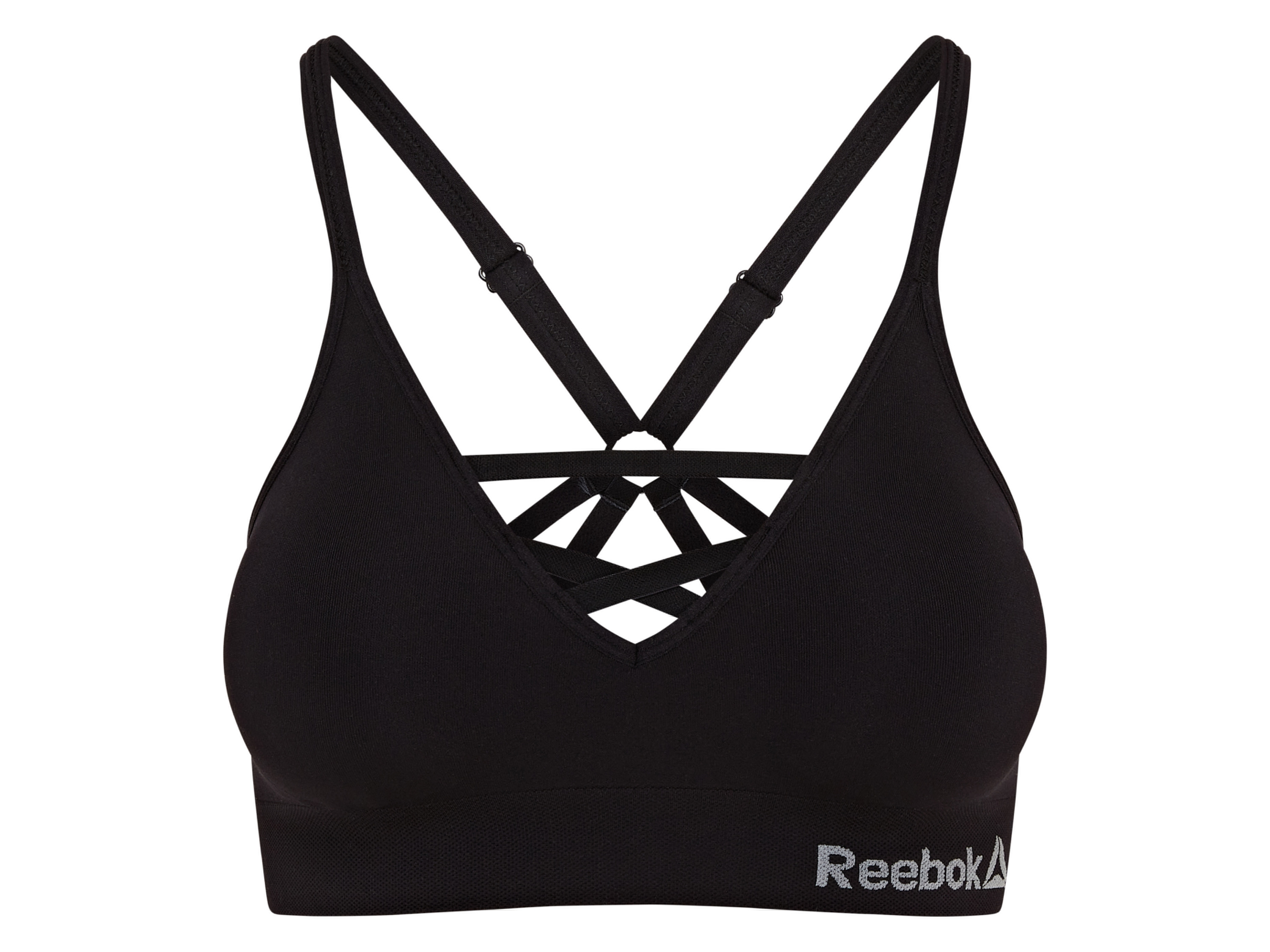 Reebok Sport -BH (Zwart, M)