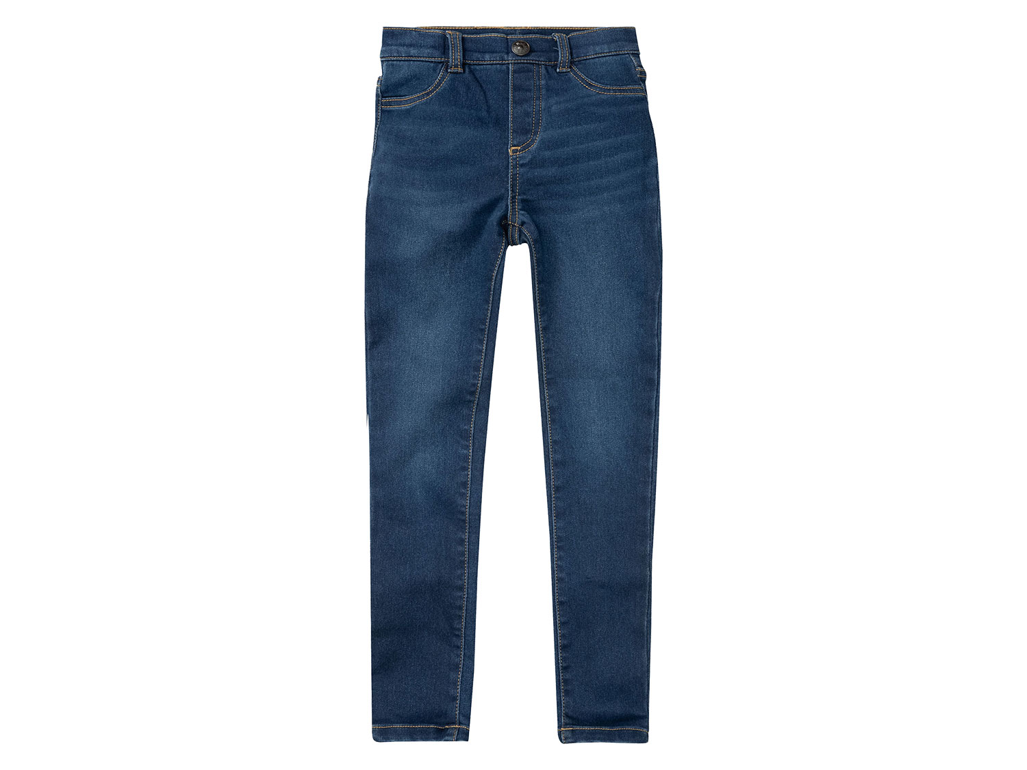 pepperts! Meisjesjeans (134, Donkerblauw)