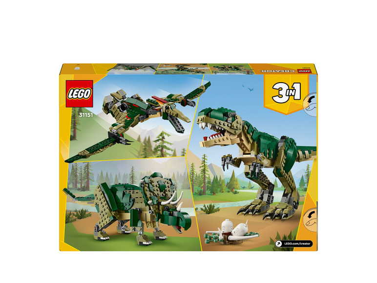 Ga naar volledige schermweergave: LEGO® Creator T. Rex 31151 - afbeelding 7