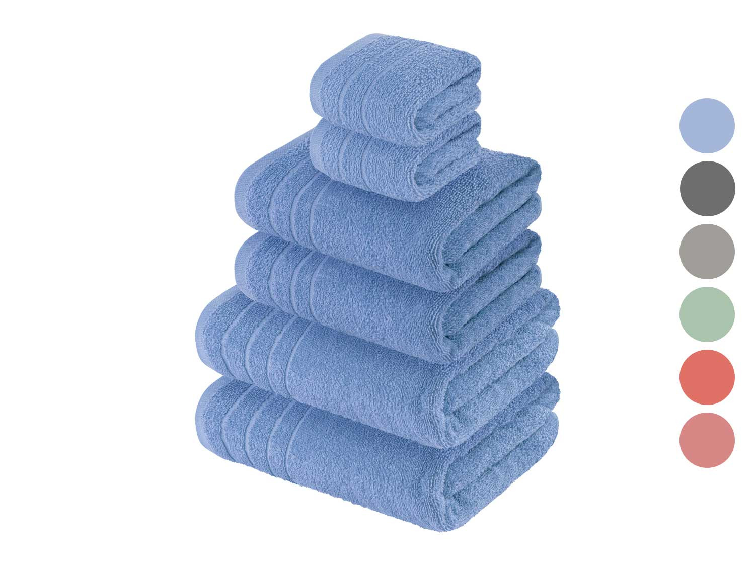 LIVARNO home Set badstof handdoeken kopen | LIDL