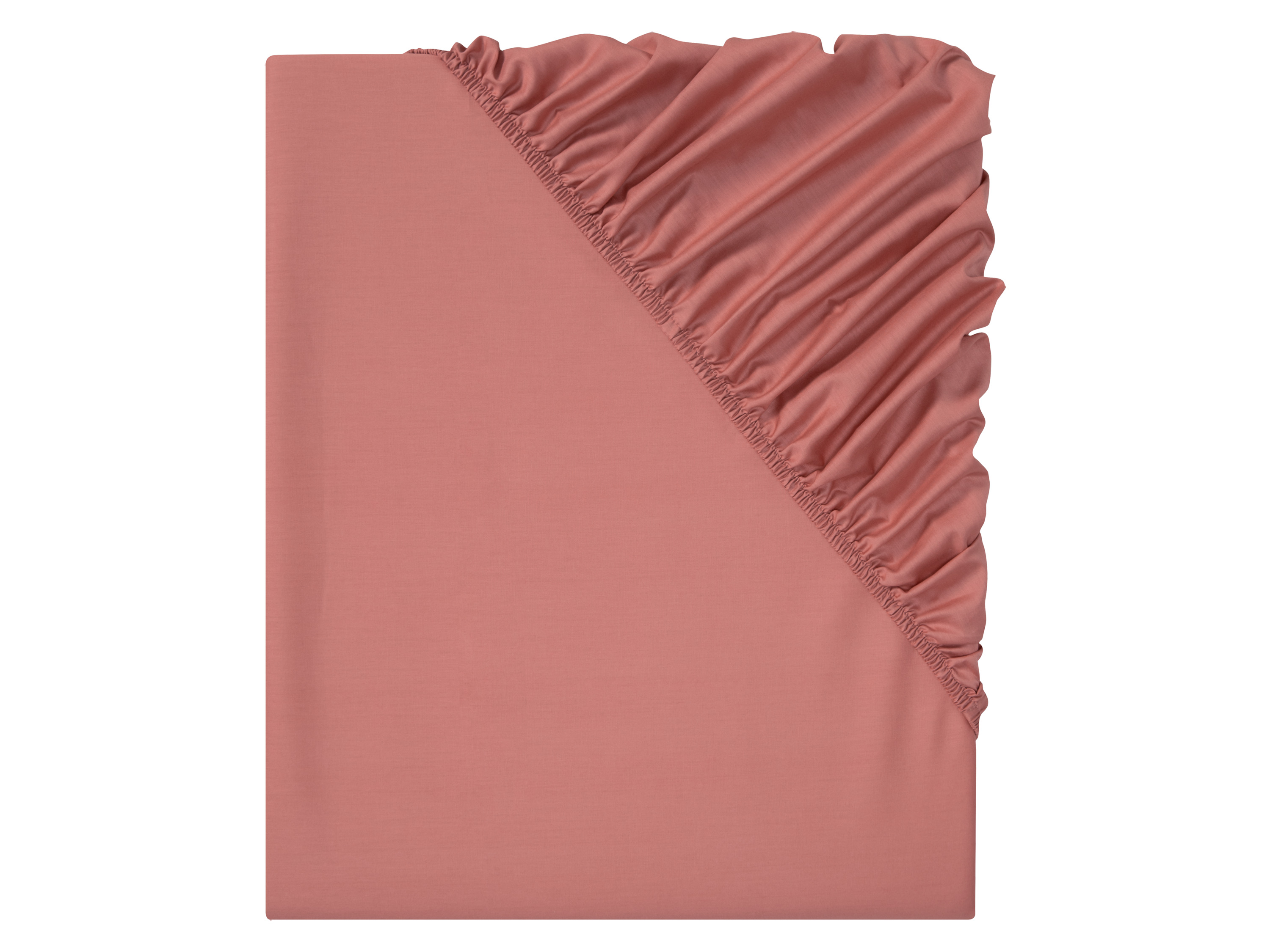 LIVARNO home Perkal hoeslaken 140-160 x 200 cm (Roze)