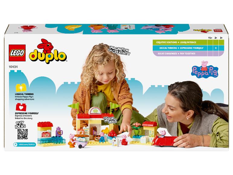 Ga naar volledige schermweergave: LEGO® DUPLO® Peppa Big supermarkt 10434 - afbeelding 12