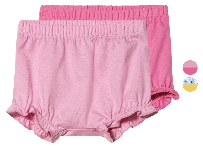 Ga naar volledige schermweergave: lupilu® 2 baby shorts - afbeelding 1