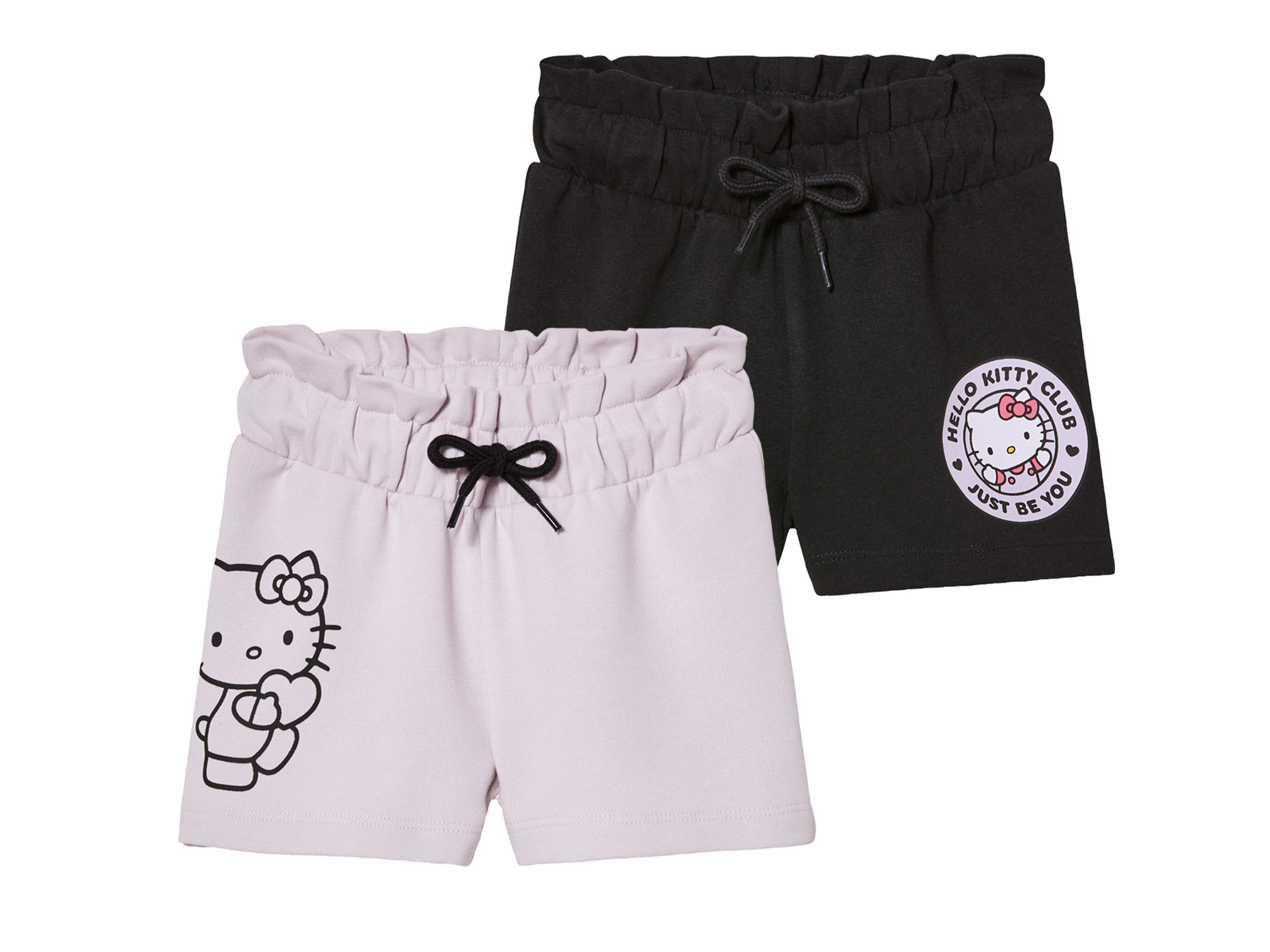 2 kinder sweatshorts (Hello Kitty, 110/116)