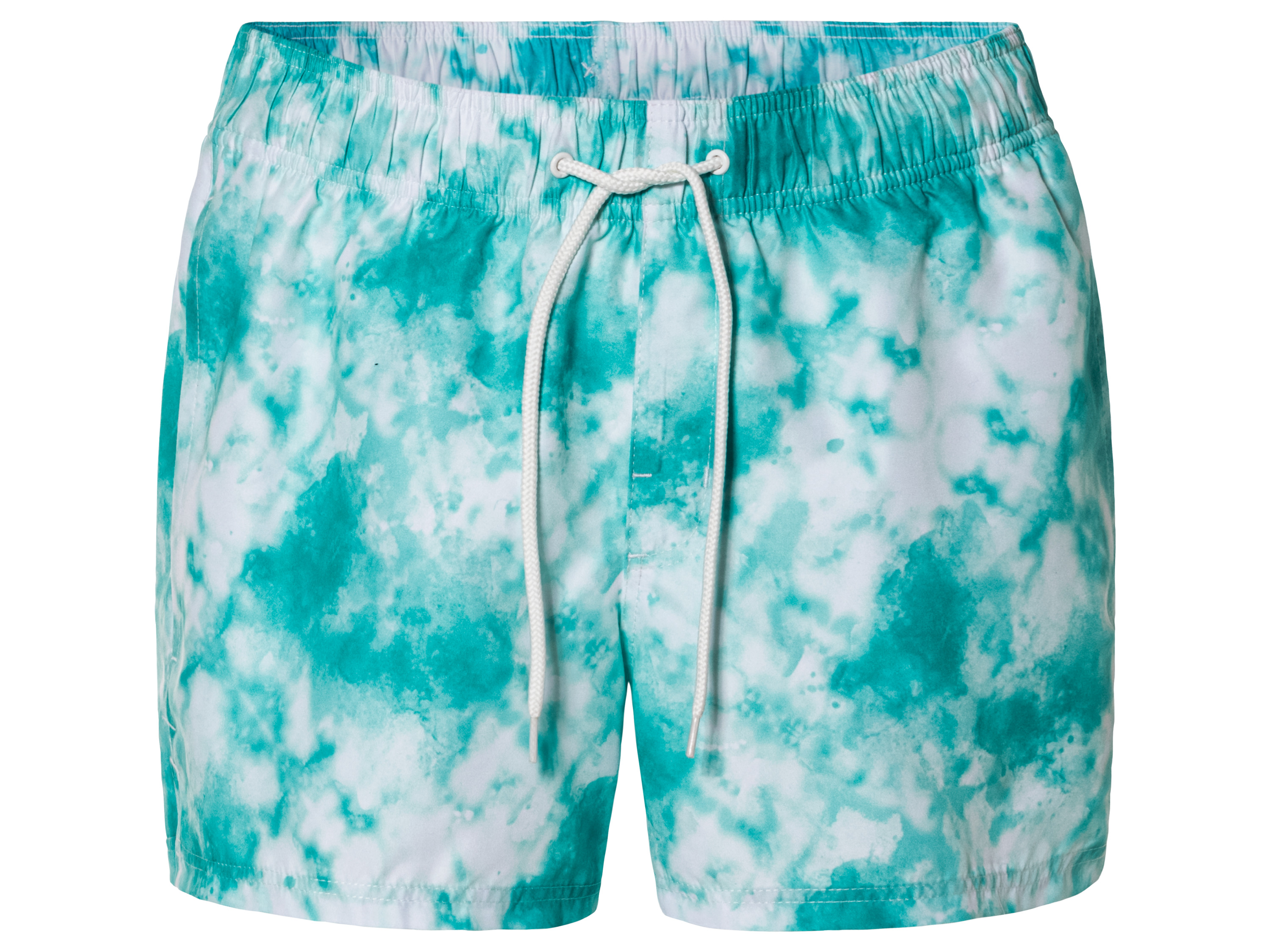 Heren zwemshort (L, Blauw-wit)