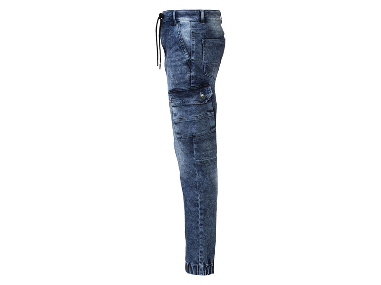 Ga naar volledige schermweergave: LIVERGY® Heren denim joggers - afbeelding 3