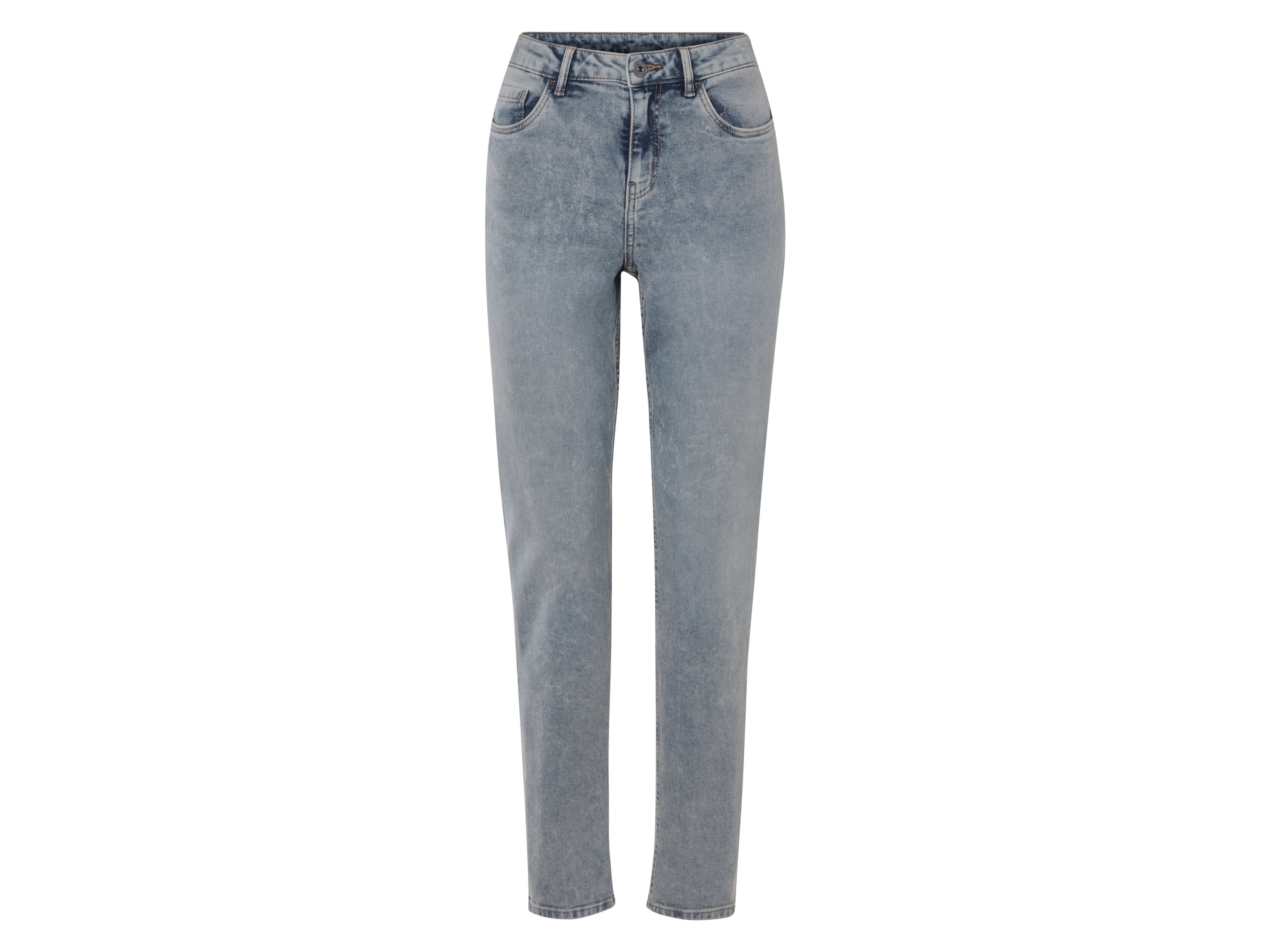 esmara Dames jeans - Straight Fit (Blauw, 34)