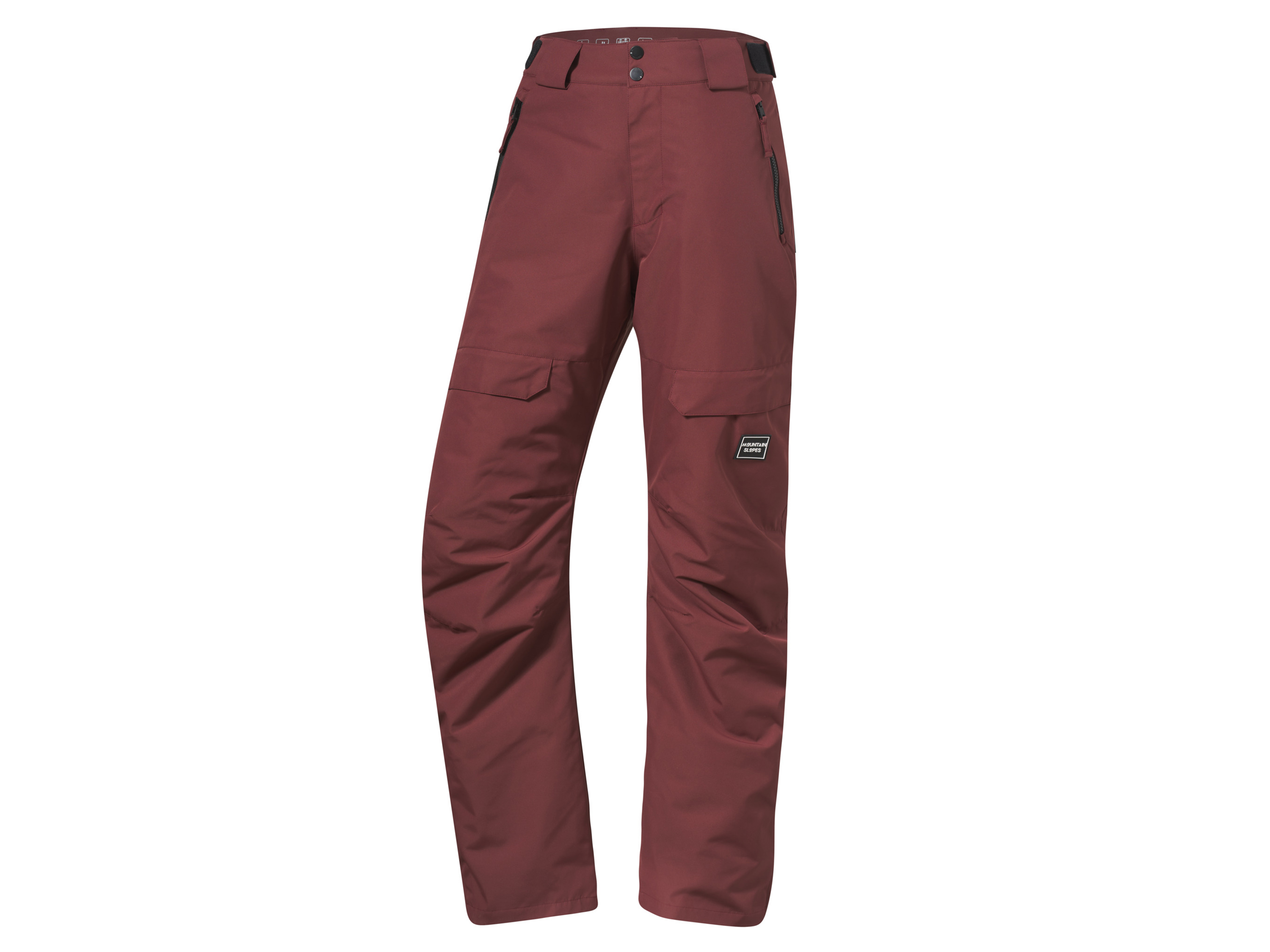 CRIVIT Heren snowboardbroek Freeride (48, Paars)